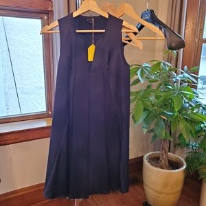 ALL SAINTS navy dress
